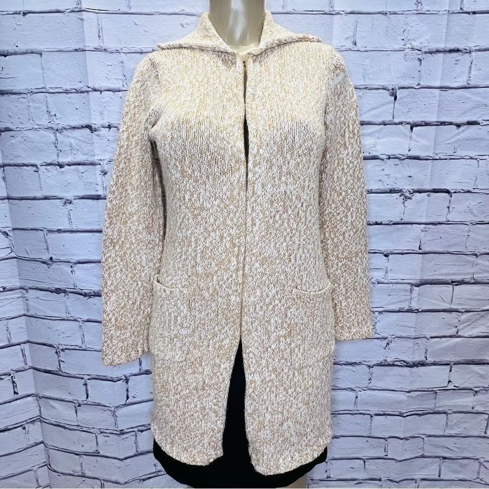 J.Crew marble knit cardigan